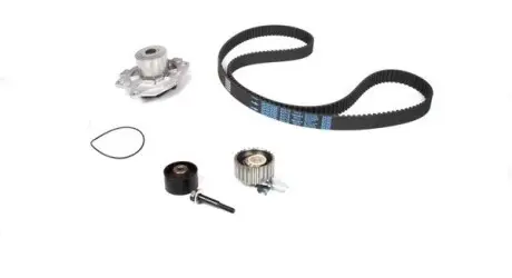 Комплект ремня ГРМ (ремень + 2 ролика + помпа + крепление) FIAТ Doblo 1.9 JTD AIRTEX WPK-1595R02