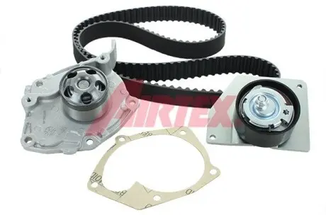 Комплект ремня ГРМ (помпа с прокл. + ремень + ролик) GRAND SCENIC III 1.9 dCi 09-, MEGANE CC 1.9 dCi 10-, SUZUKI GRAND VITARA II 1.9 DDiS 05-15 AIRTEX WPK-196001
