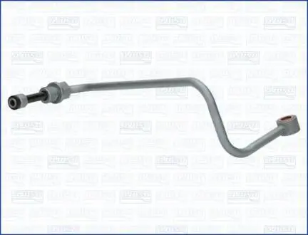 Трубка турбокомпрессора двз (чорний метал) AJUSA OP10030