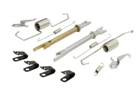 Комплектуючі задніх барабанних колодок (розпірні планки, пружинки) Akusan LCC 7024