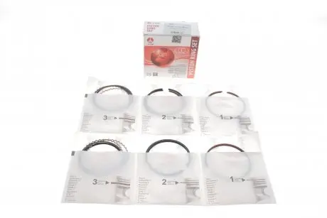 Комплект поршневых колец Lanos 1.5 (76.50mm/STD) 1.5x1.5x3.0 (на 4 поршні) AMP PR-DAE-49-3548-000-SET