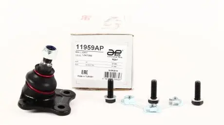 Опора шаровая, прав, пер vw new beetle кабриолет (1y7) [09/02-12/11] APPLUS 11959AP