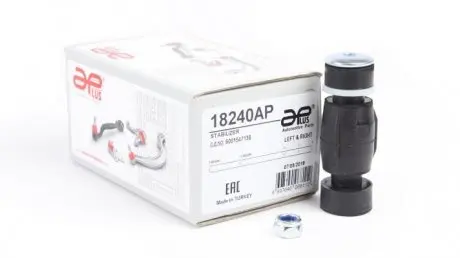 Ремкомплект стабілізатора (втулки, шайби, кріпленн APPLUS 18240AP