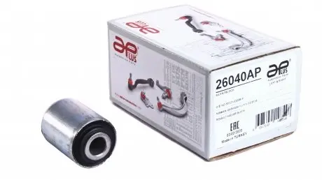 Сайлентблок рычага продольного nissan qashqai (14-)/renault kadjar (15-) APPLUS 26040AP