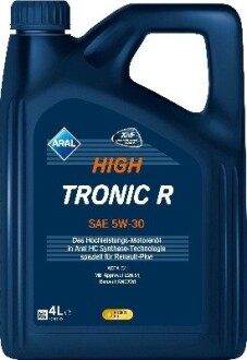 HighTronic R 5W-30 4Lx4 ARAL 15F45A