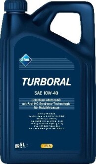 Turboral 10W-40 5Lx4 ARAL 15F45C