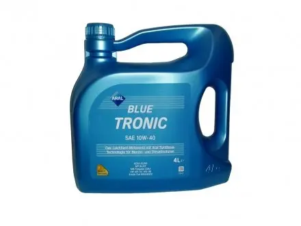 Масло моторное BlueTronic 10W-40 (4л) ARAL 20484