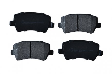 Тормозные колодки дисковые задние Ford Galaxy 1.8 CTDI, 2.0 CTDI 06- ASAM 55400 (фото 1)