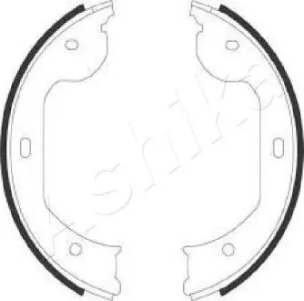 Колодки тормозные барабанные ASHIKA 55-00-0104