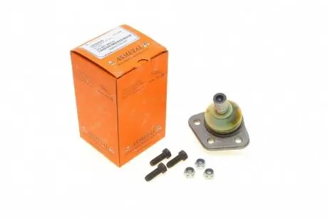 Опора шаровая, (нижняя), l=r -77/caddy/golf/jetta/scirocco ASMETAL 10VW1000
