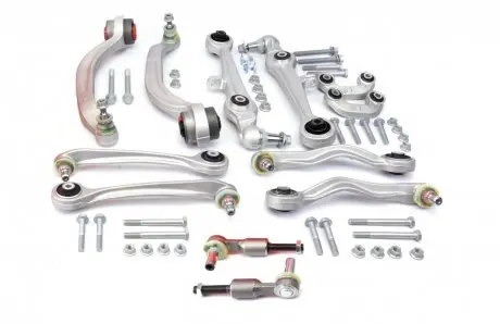 Комплект рычагов Audi A4/A6/Superb/Passat B5 (с толстым пальцем) ASMETAL 13AU0200