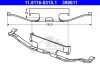 Комплект монтажный тормозных колодок (задних),, 1.9-2.5tdi 03-/ touareg 03-10 ATE 11.8116-0310.1 (фото 1)