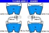 Колодки гальмівні дискові, к-кт ATE 13046048002 (фото 1)
