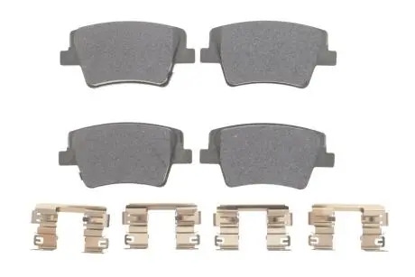 Колодки гальмівні (задні) Hyundai Santa Fe IV 18- (Mando) (з датчиком) ATE 13.0460-5516.2