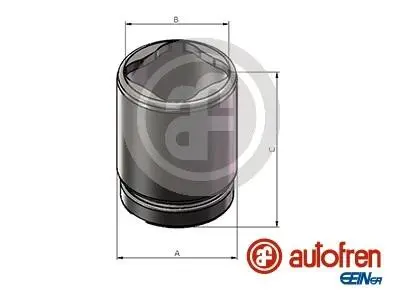 Поршень супорта зад. Golf 12-/Passat B8 14-/Caddy 20-/Tiguan 16- (42x53,5mm)(ATE) AUTOFREN SEINSA D025659