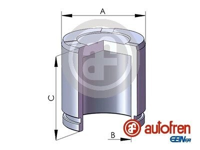 Поршень циліндра супорта AUTOFREN SEINSA D025781 (фото 1)