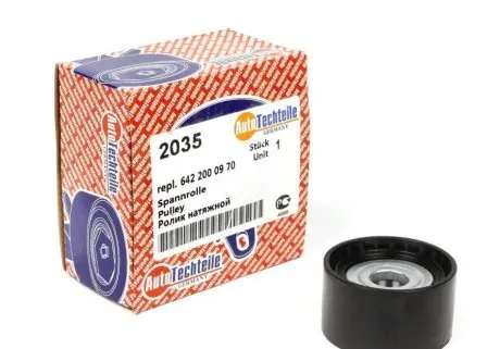 Ролик ремня генератора паразитный, om642 3.0cdi (30x54) AUTOTECHTEILE 100 2035