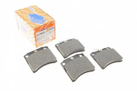 Колодки тормозные AUTOTECHTEILE 369 8012