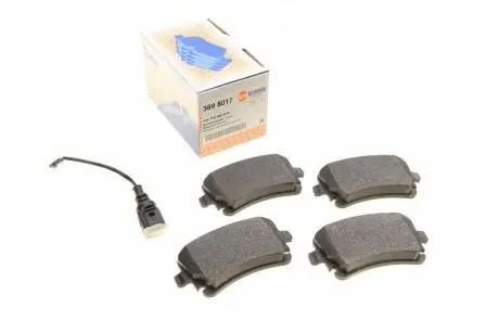 Колодки тормозные AUTOTECHTEILE 369 8017