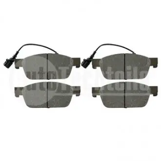 Колодки тормозные передние AUTOTECHTEILE 369 8022