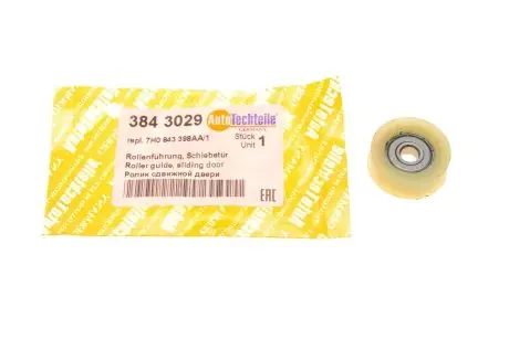 Ролик cдвижной двери AUTOTECHTEILE 384 3029