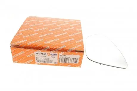 Вставка зеркала с подогревом, левая AUTOTECHTEILE 385 7045