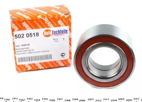 Підшипник ступиці AUTOTECHTEILE 502 0518