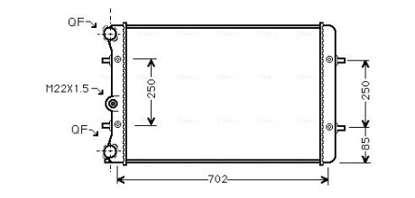 Радiатор AVA QUALITY COOLING AI 2155