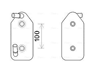 AVA VW Оливний радіатор Audi A3, Golf IV, Polo, Skoda Octavia I AVA QUALITY COOLING AI3356 (фото 1)