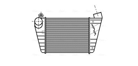 Интеркулер AVA QUALITY COOLING AI4172