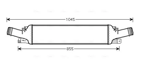 Iнтеркулер AUDI (AVA) AVA QUALITY COOLING AI4294
