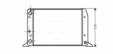 Радiатор AVA QUALITY COOLING AIA 2028