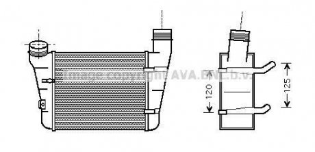 Інтеркулер AVA QUALITY COOLING AIA4221 (фото 1)