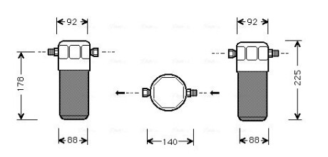 Осушувач кондицiонера AVA QUALITY COOLING AI D154