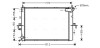 AVA ROVER Радіатор охолодження двиг. 75 1.8/2.5 99- AVA QUALITY COOLING AU2152 (фото 1)