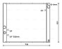 Радіатор системи охолодження двигуна AVA QUALITY COOLING AUA2207 (фото 1)