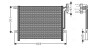 Конденсор кондиционера bmw 3 e46/e83 98-05 AVA QUALITY COOLING BW5203 (фото 1)