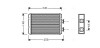 Теплообмінник, Система опалення салону AVA QUALITY COOLING BWA6210 (фото 1)