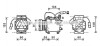 Вискомуфта bmw AVA QUALITY COOLING BWC327 (фото 4)