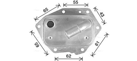 Радіатор масляний AVA QUALITY COOLING CN3326