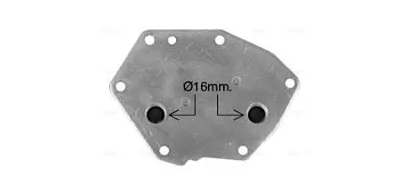 Радиатор масляный AVA QUALITY COOLING CN3326