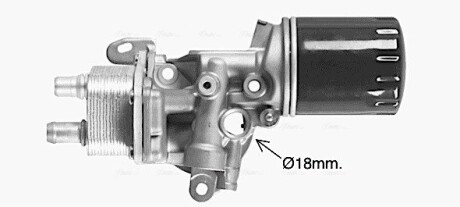 Радіатор масляний CITROEN/ FORD/ PEUGEOT (AVA) AVA QUALITY COOLING CN3327H