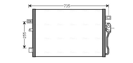 Радиатор кондиционера AVA AVA QUALITY COOLING CR5139