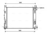 Радiатор AVA QUALITY COOLING DAA 2007 (фото 1)