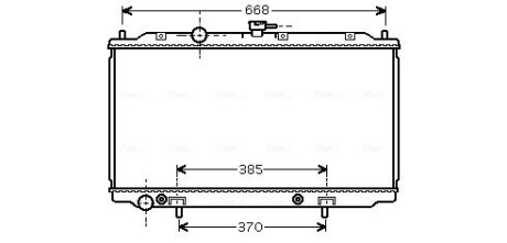 Радиатор AVA QUALITY COOLING DN 2223