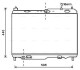 Радіатор системи охолодження двигуна AVA QUALITY COOLING FD2442 (фото 1)