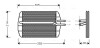 AVA FORD Радіатор опалення Fiesta IV, Фургон 95- AVA QUALITY COOLING FD6216 (фото 1)