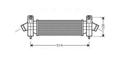 Интеркулер AVA QUALITY COOLING FDA4341