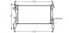 AVA CITROEN Радіатор охолодження двиг. NEMO 1.3-1.4 09-, FIAT, PEUGEOT AVA QUALITY COOLING FTA2380 (фото 1)