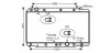 AVA HONDA Радіатор охолодження двиг. CR-V II 2.2 CTDi 05-, FR-V 2.2 i CTDi 05- AVA QUALITY COOLING HD2215 (фото 1)